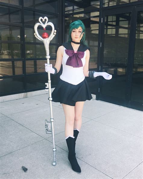 cosplay sailor pluto|sailor pluto cosplay staff.